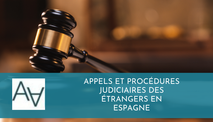 Appels et procédures judiciaires des étrangers en Espagne