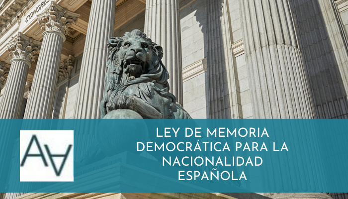 Ley de Memoria Democrática para la Nacionalidad Española