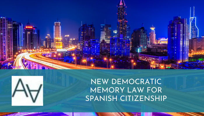 New Democratic Memory Law for Spanish Citizenship